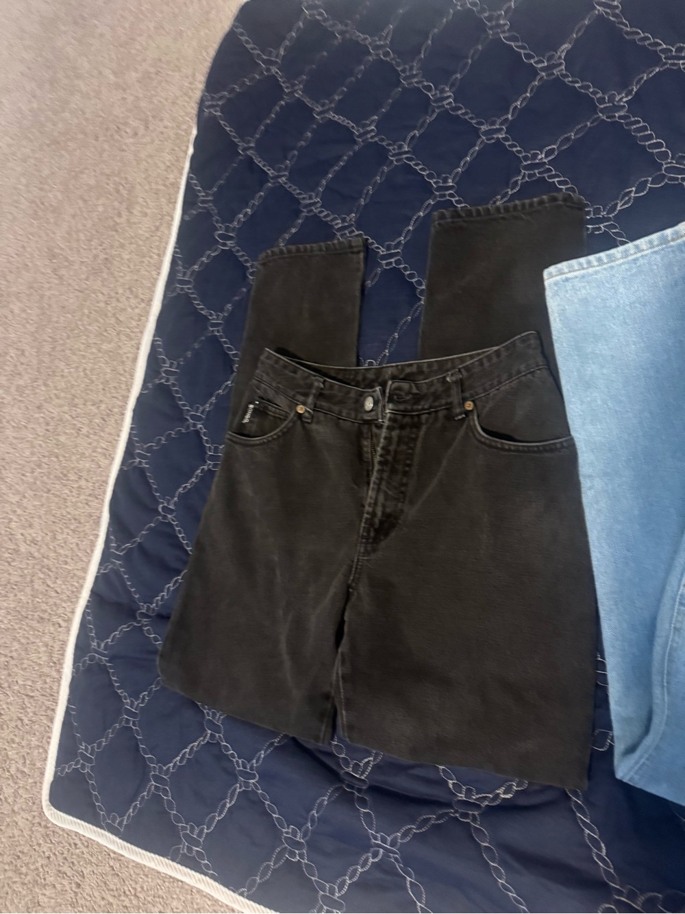 Vintage 90s BONGO Black High Waisted Jeans Made in USA Size 7 (Fits 25/26).0-2sz